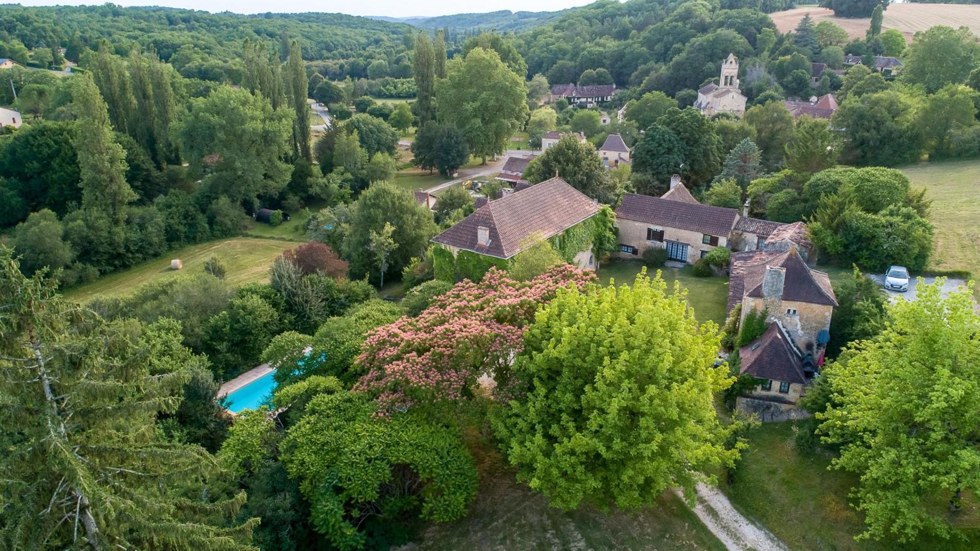 فيلا Le Manoir De St Marcel Saint-Marcel-du-Périgord الغرفة الصورة